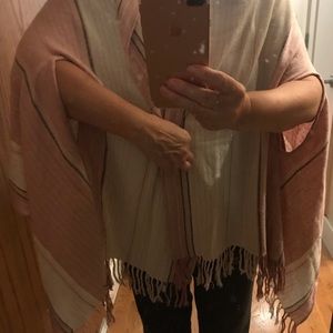 Madewell shawl poncho !!!Firm